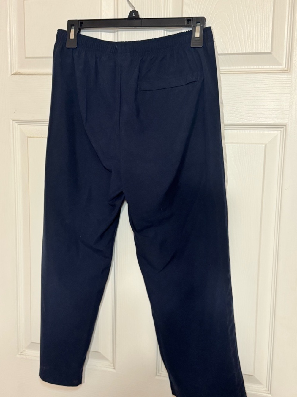 Nike Navy Blue Capri with White Side Panels - Picture 3 of 5